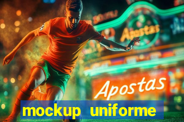 mockup uniforme futebol psd free