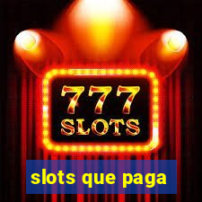 slots que paga