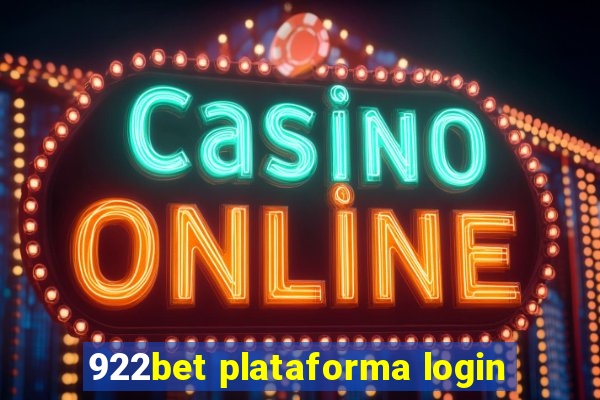 922bet plataforma login