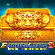 1xwin - scoreboard