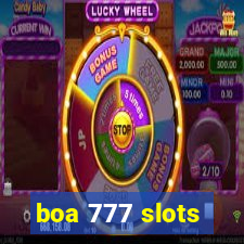 boa 777 slots