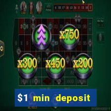 $1 min deposit casino canada