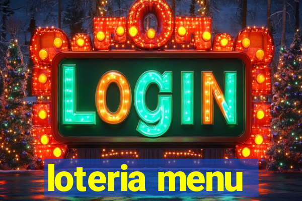 loteria menu