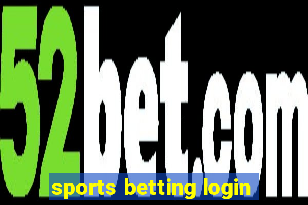 sports betting login