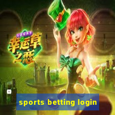 sports betting login