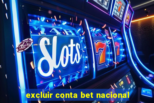 excluir conta bet nacional