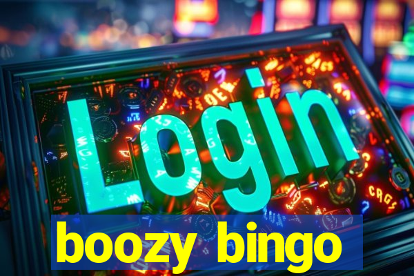 boozy bingo