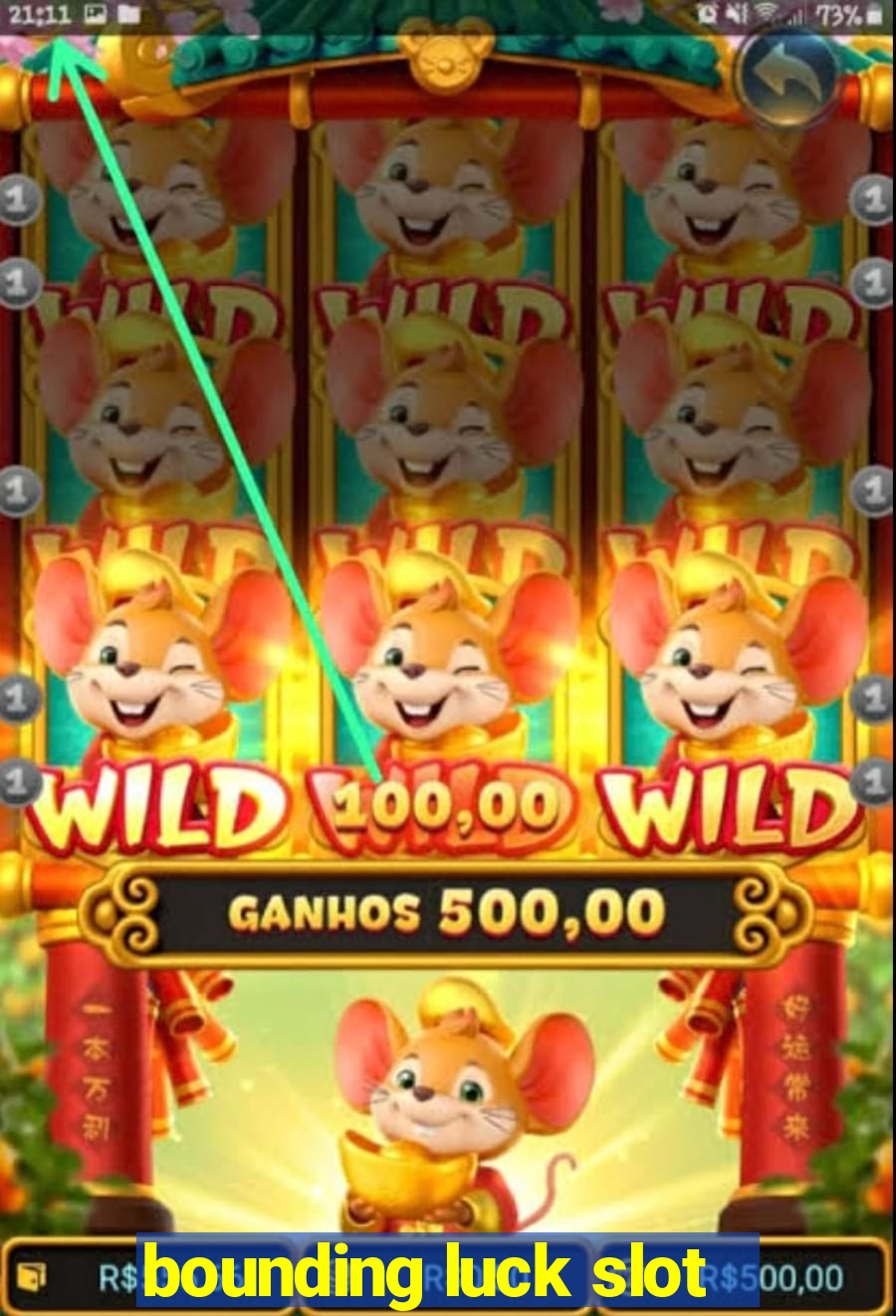 bounding luck slot