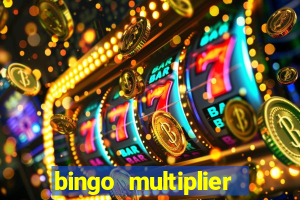 bingo multiplier scratch card