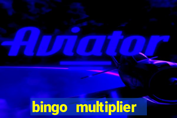 bingo multiplier scratch card