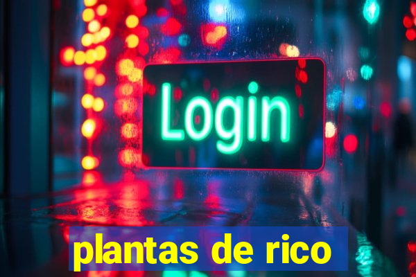 plantas de rico