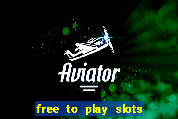 free to play slots no download