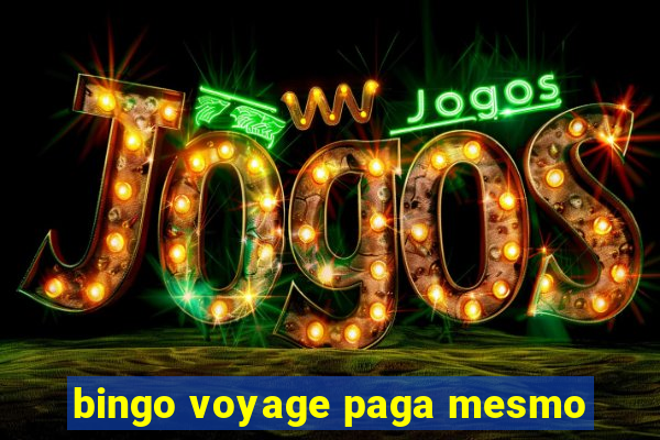 bingo voyage paga mesmo