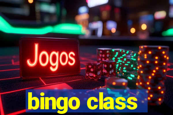 bingo class