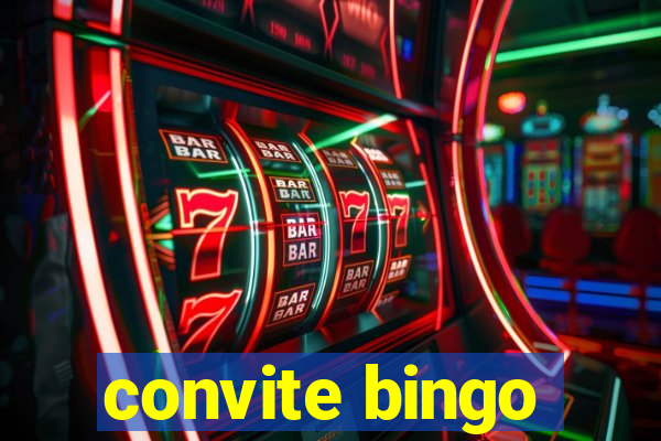 convite bingo