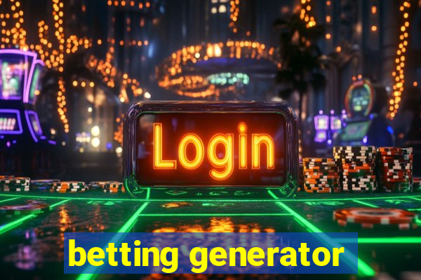 betting generator