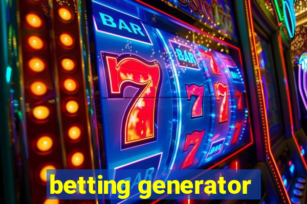 betting generator