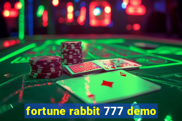 fortune rabbit 777 demo