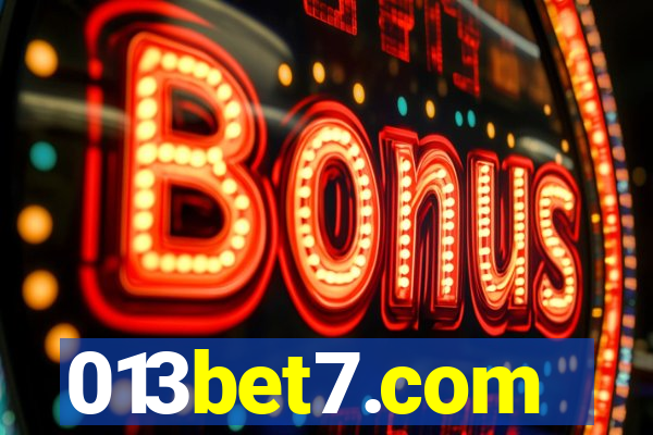 013bet7.com