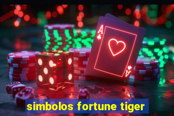 simbolos fortune tiger