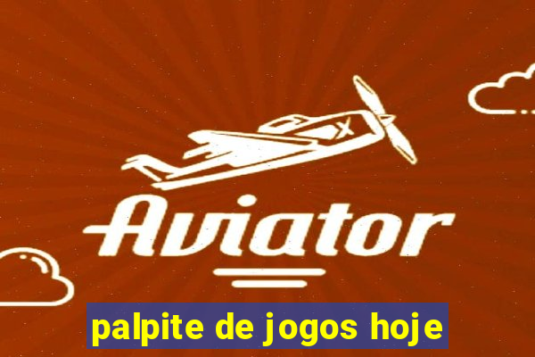 palpite de jogos hoje