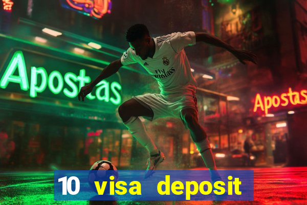 10 visa deposit casinos australia