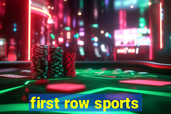 first row sports