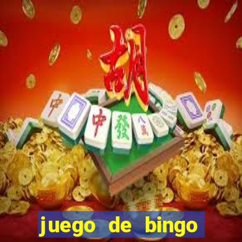 juego de bingo para ganar dinero