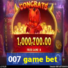 007 game bet