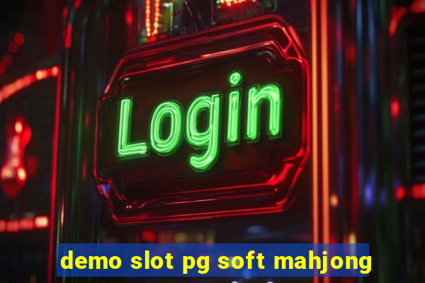 demo slot pg soft mahjong