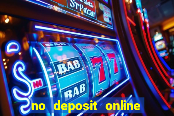 no deposit online casino bonus