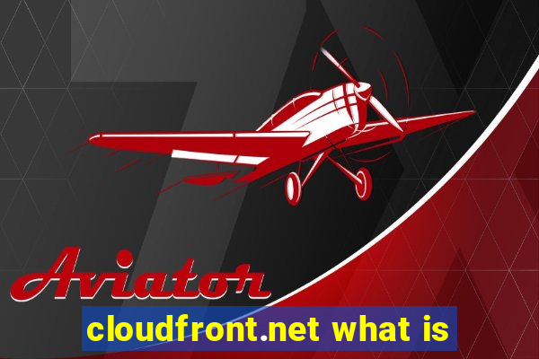 cloudfront.net what is