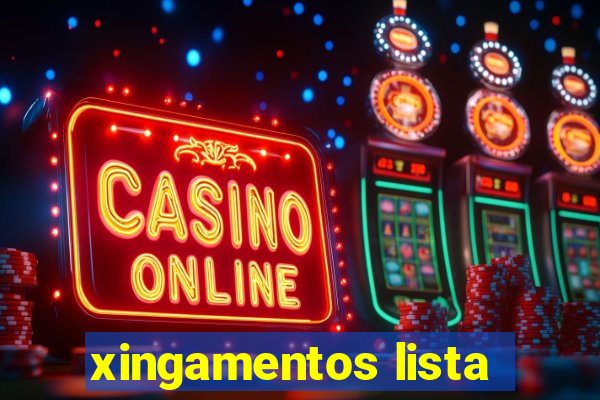 xingamentos lista