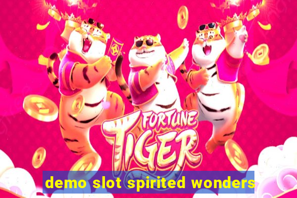 demo slot spirited wonders