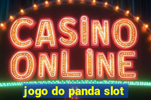 jogo do panda slot