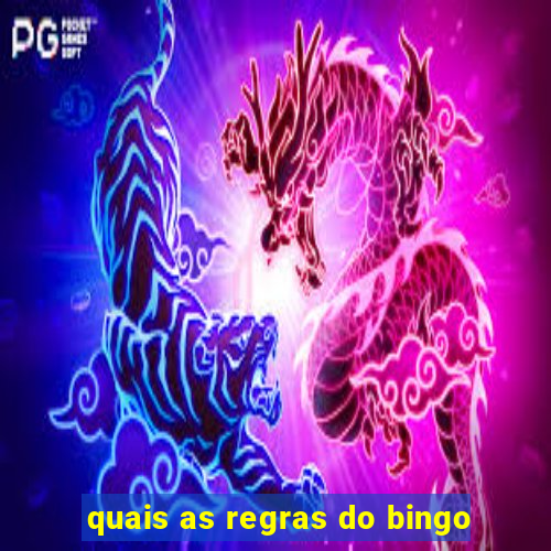 quais as regras do bingo