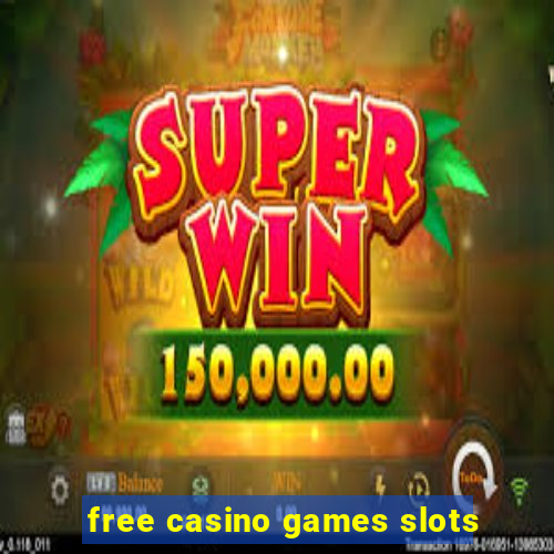 free casino games slots