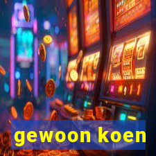 gewoon koen