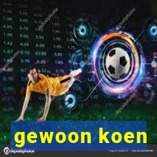 gewoon koen