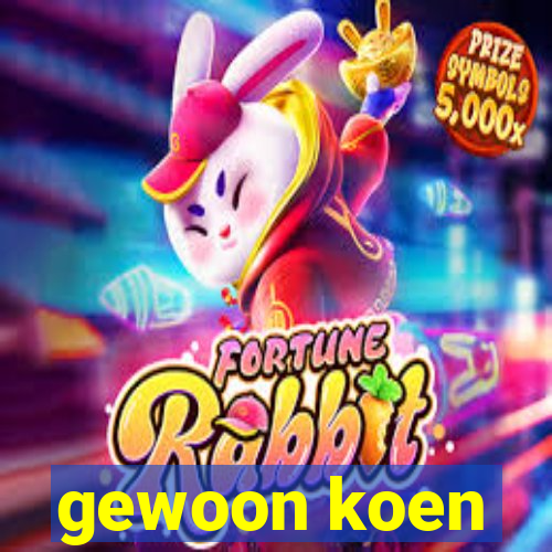 gewoon koen