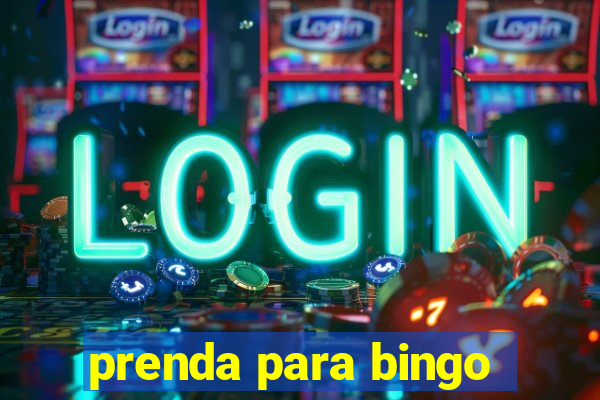 prenda para bingo