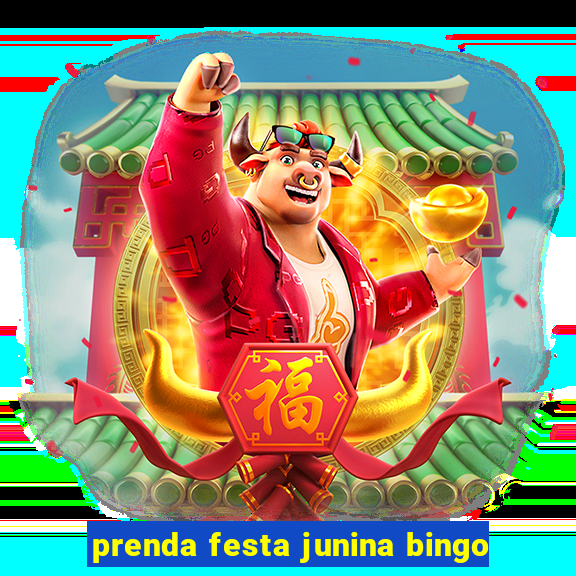 prenda festa junina bingo