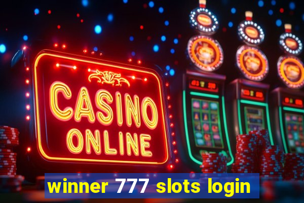 winner 777 slots login