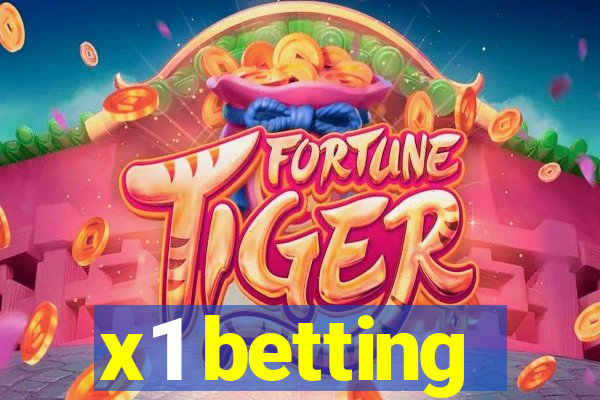 x1 betting