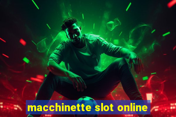 macchinette slot online