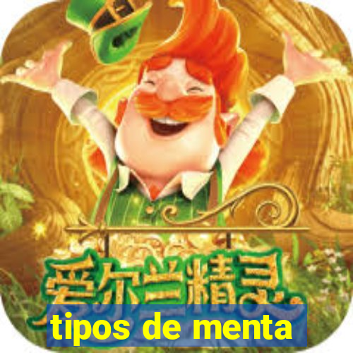 tipos de menta