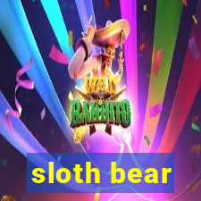 sloth bear