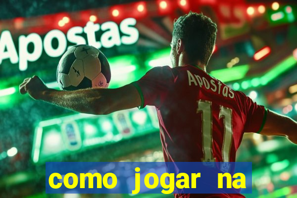 como jogar na betano futebol