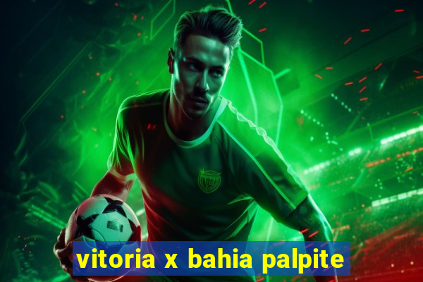 vitoria x bahia palpite