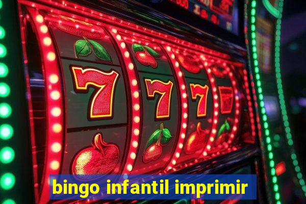 bingo infantil imprimir